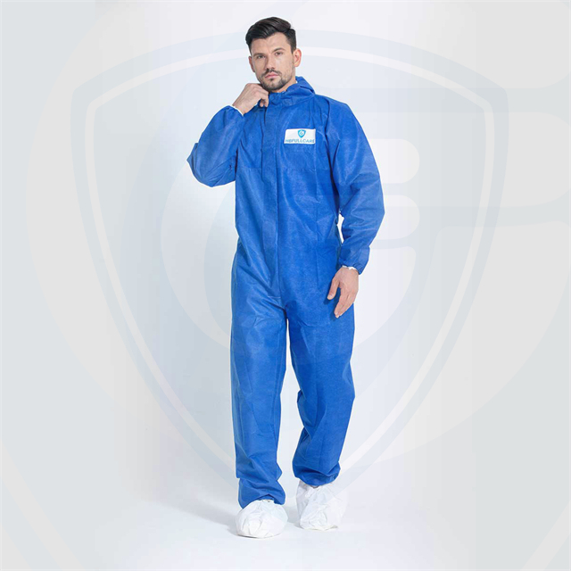 Einweg-Overall SMS Fabric Apparel Unisex-Arbeitskleidung für industrielle Anwendungen