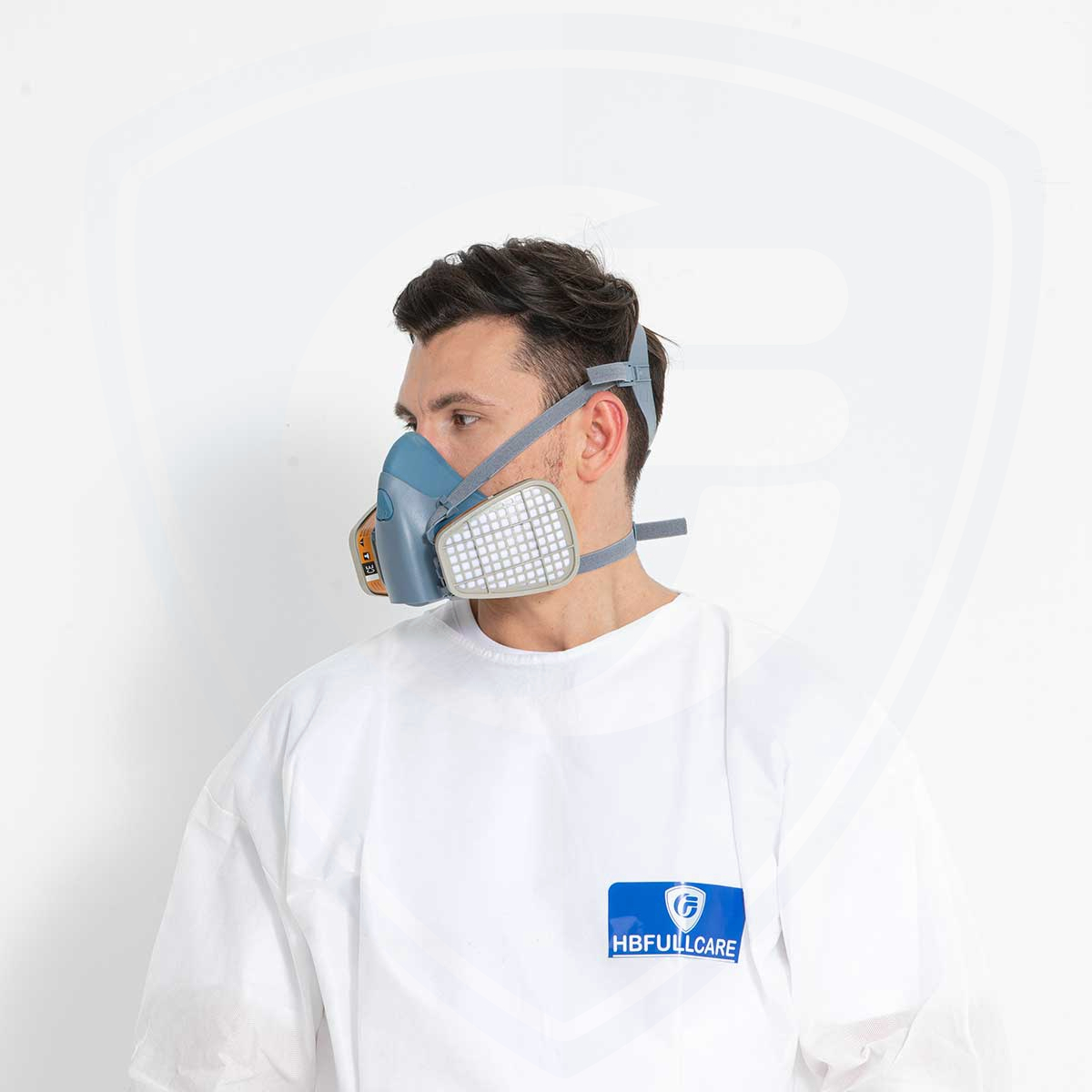 7502 Wiederverwendbares Atemschutzgerät für chemische Asbest-Sprühfarbengase